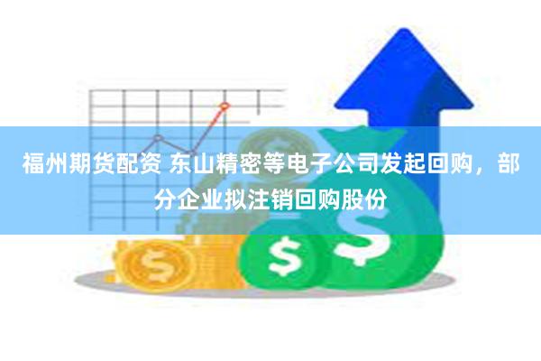 福州期货配资 东山精密等电子公司发起回购，部分企业拟注销回购股份