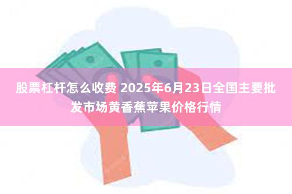 股票杠杆怎么收费 2025年6月23日全国主要批发市场黄香蕉苹果价格行情