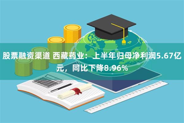 股票融资渠道 西藏药业：上半年归母净利润5.67亿元，同比下降8.96%