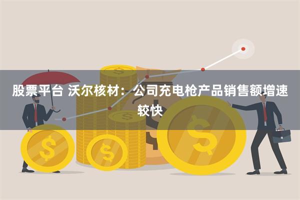 股票平台 沃尔核材:公司充电枪产品销售额增速较快